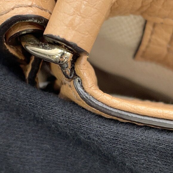 GUCCI Beige Leather Bag - Picture 9 of 13